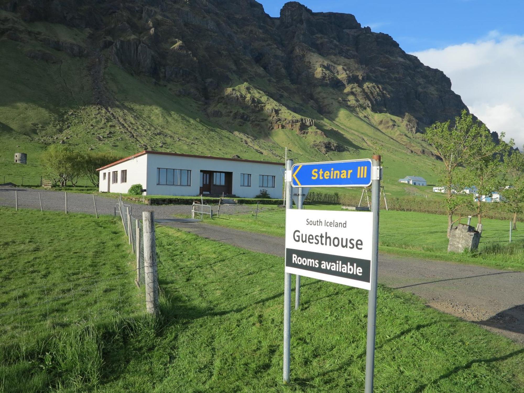 South Iceland Guesthouse Steinar Eksteriør bilde